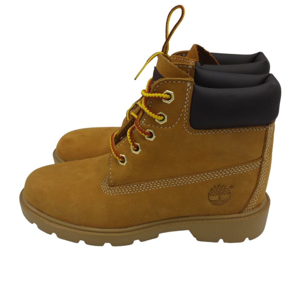 Timberland Kids 6-Inch Waterproof Boots Brown Youth 1.5 - NWOB - Picture 3 of 7
